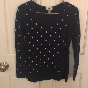 Long sleeve v-neck sweater